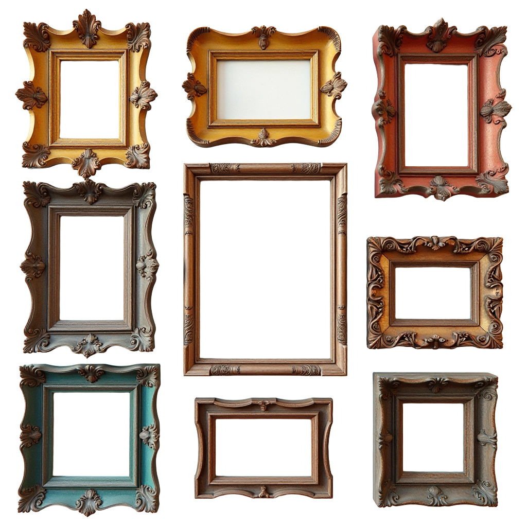 Vintage Picture Frames Collection